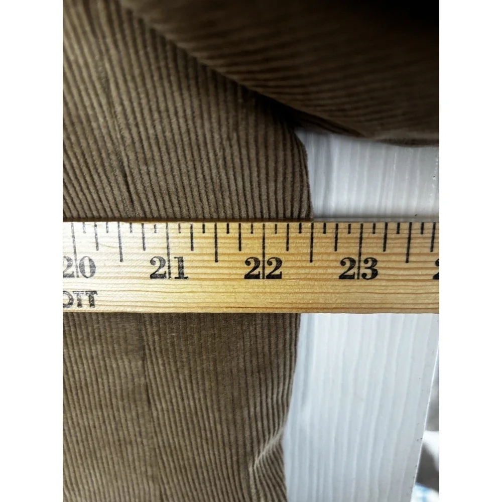 Joseph‎ & Feiss Mens 44R Tan Camel Corduroy Sport Coat 2 Button Jacket Blazer